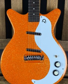Danelectro 59m NOS+ Orange Metal Flake